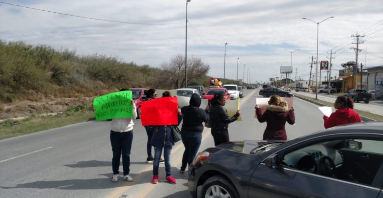 Manifestantes Exigen Justicia por Desaparecidos (Tamaulipas)