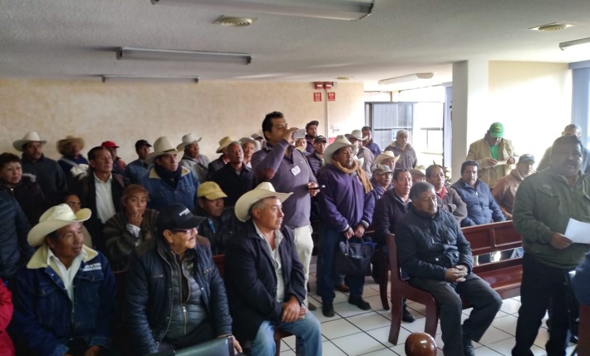 Reclaman ejidatarios poblanos en Tlaxcala fallo del Tribunal Agrario