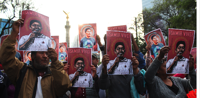 “Samir no murió, el Estado lo mató”, clamor de miles en la marcha para exigir justicia. Se anuncia boicot a consulta impuesta. (CDMX)