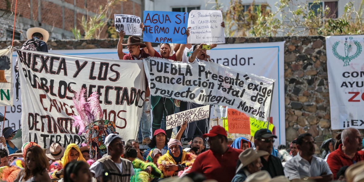 El presidente y los activistas: crónica de un desencuentro en Cuautla, Morelos