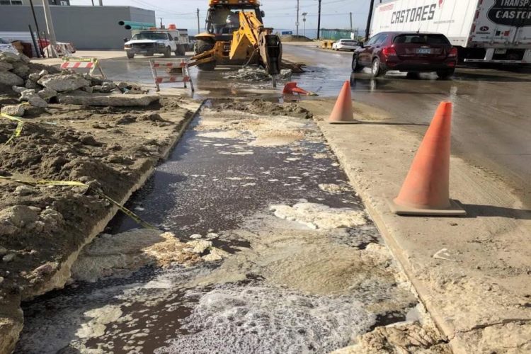 Industrias pesqueras descargan aguas de proceso en alcantarillado de CESPE (Baja California)