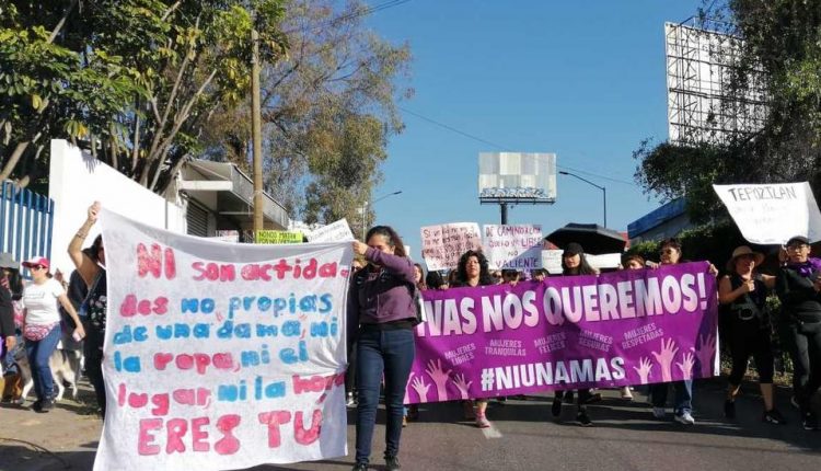 Mujeres exigen seguridad al gobierno de Cuauhtémoc Blanco, (Morelos)
