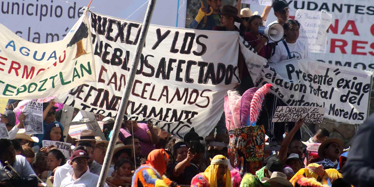 Carta abierta del Frente de Pueblos en Defensa de la Tierra y Agua Morelos, Puebla, Tlaxcala en contra de la imposición de la Termoeléctrica en Huexca y la reactivación del PIM.
