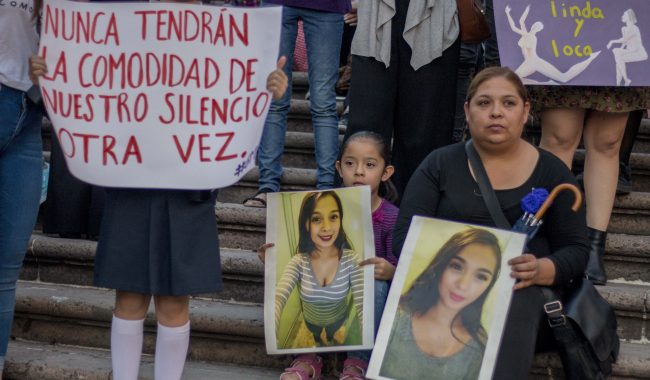 “Esta marcha no es fiesta, es de lucha y de protesta”