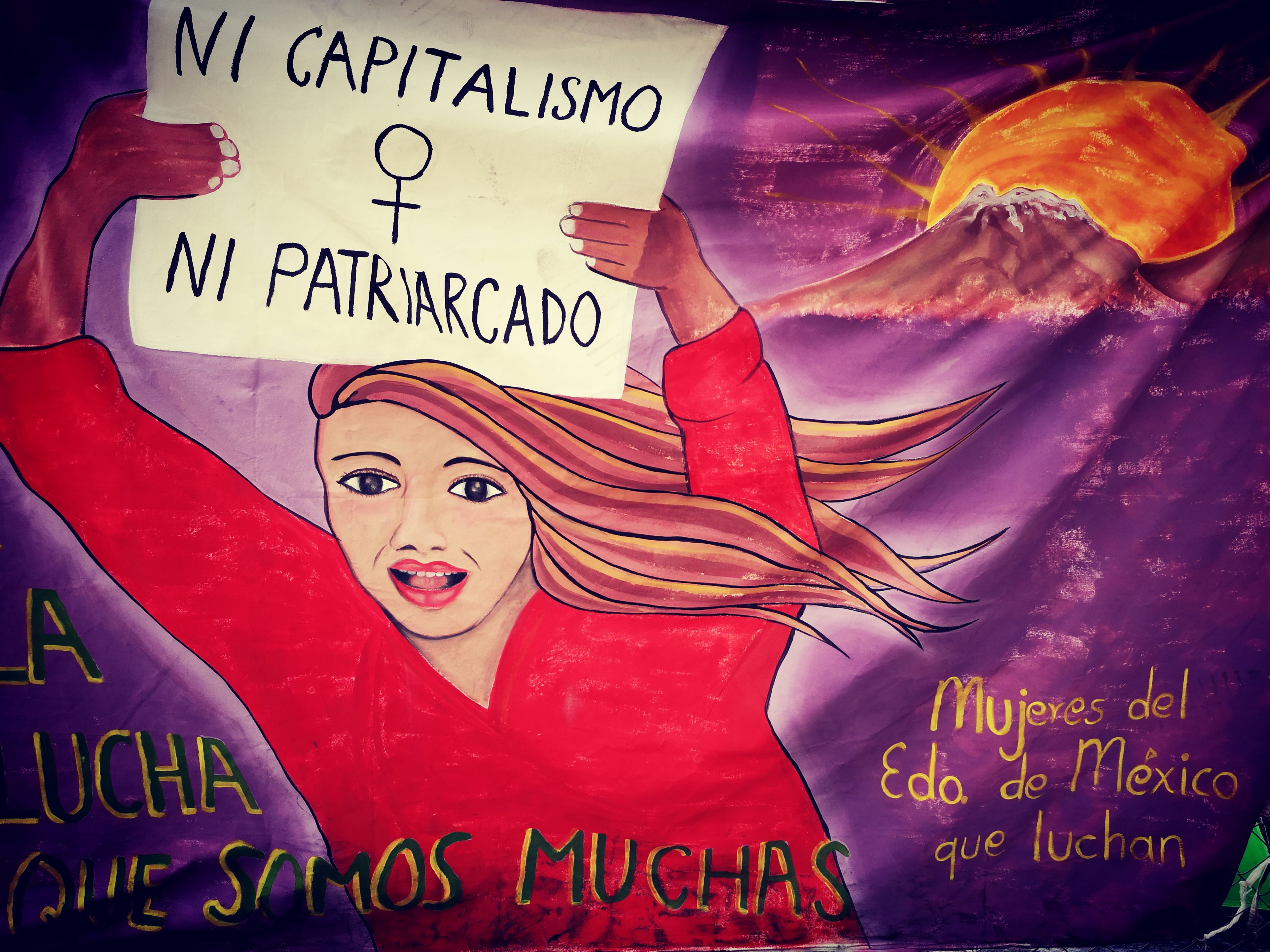 “Aquí está la luz que nos dieron”: Encuentro Nacional e Internacional de mujeres que luchan (CDMX)