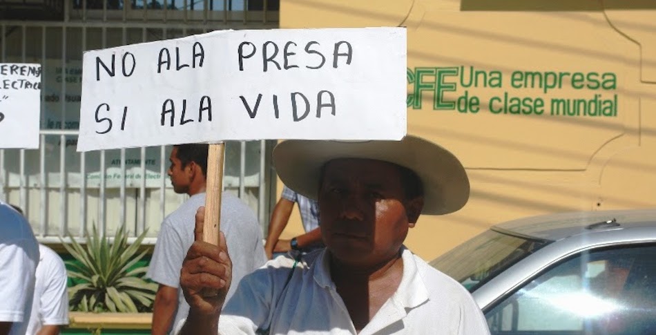 Celebran en la Costa el Día Internacional contra las Presas (Oaxaca)