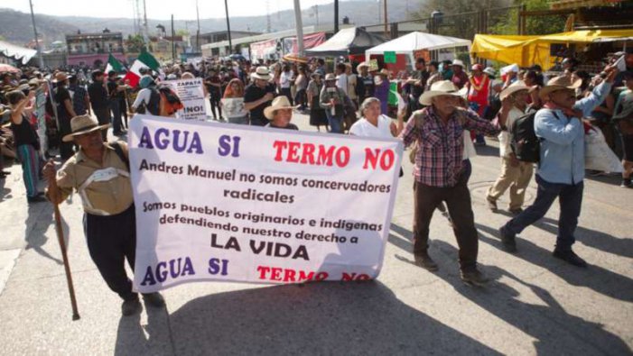 A cien años de Zapata, pobladores de Morelos repudian la termoeléctrica de Huexca