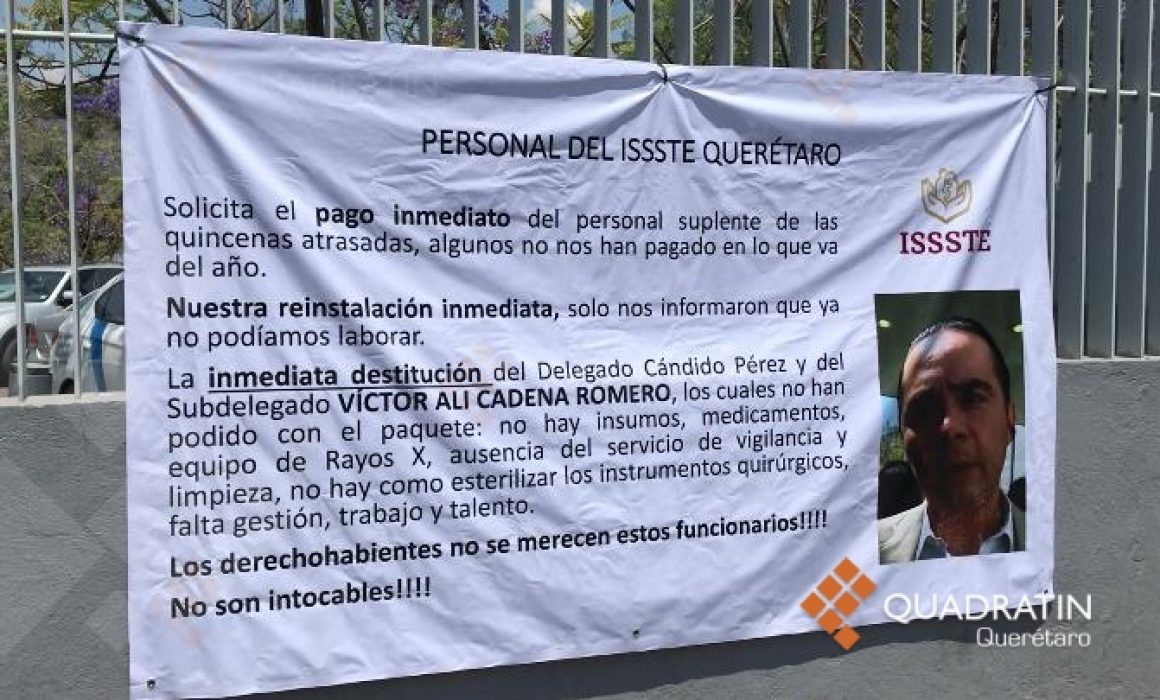 Mantiene ISSSTE Qro solo a 50 de 200 empleados médicos suplentes (Querétaro)