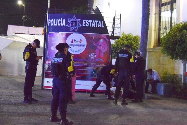 Denuncian abusos de policía estatal de Aguascalientes en la FNSM ante derechos humanos