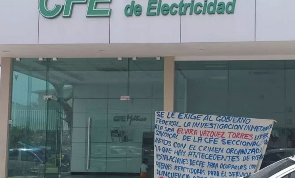 Cumple 6 días toma de oficinas de la CFE por comunitarios en Teloloapan (Guerrero)