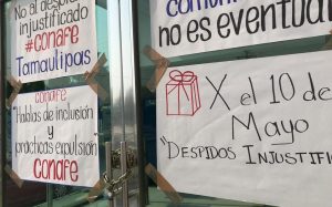 Despido de empleados causa sobrecarga de trabajo en Conafe de Tamaulipas