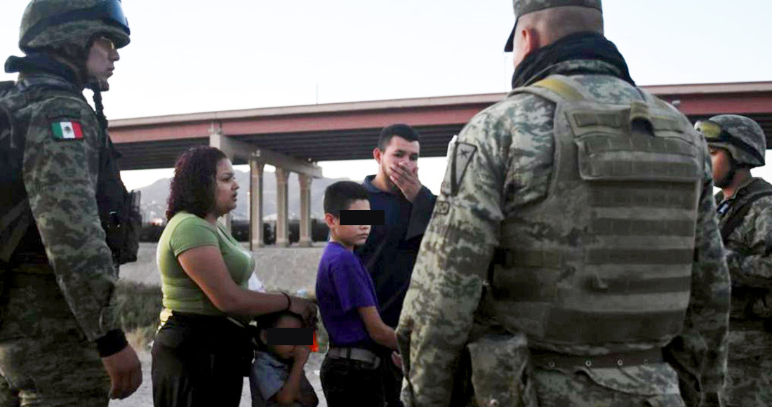 Lo nunca antes visto: el Ejército mexicano haciéndola de “migra” para EU, en Ciudad Juárez (FOTOS)