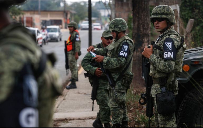 Arribarán 3 mil 600 agentes de la Guardia Nacional en Jalisco