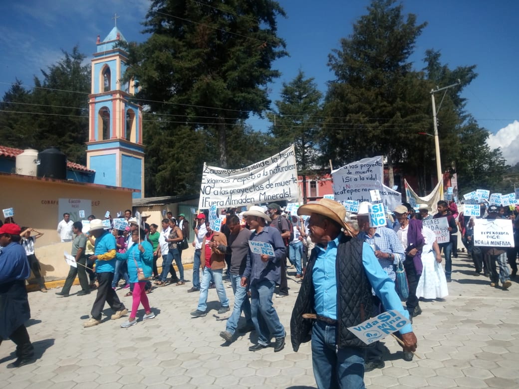 Pobladores rechazan Mina Ixtaca, clausuran oficina (Puebla)