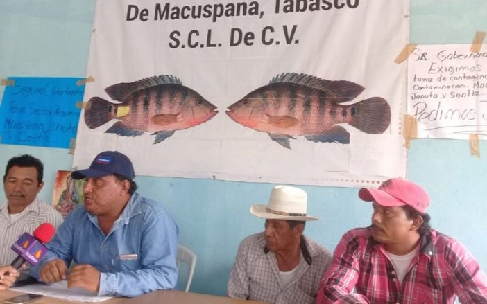 Temen pescadores por sus vidas por contaminación (Tabasco)