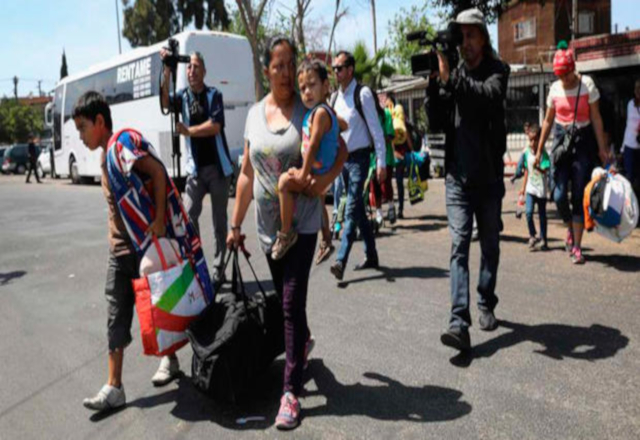 En Nuevo Laredo esperan a miles de migrantes (Tamaulipas)
