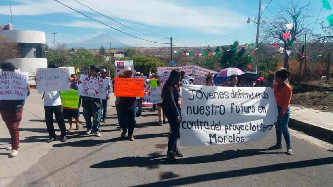 Activistas contra termoeléctrica exigen seguridad (Morelos)