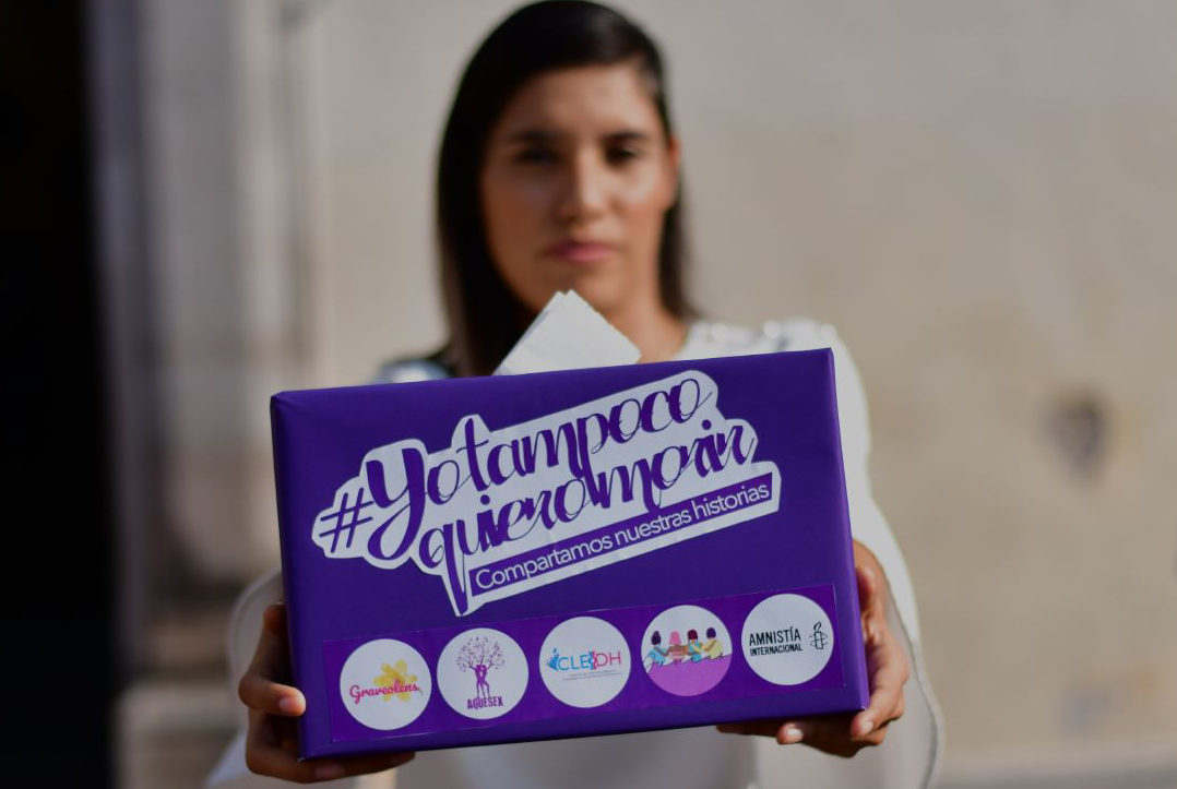 Tras asesinato de Nancy, mujeres lanzan la campaña #YoTampocoQuieroMorir en Querétaro
