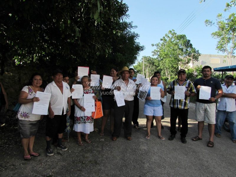 Con fuerza pública desalojan de sus casas a 14 familias en Peto (Yucatán)