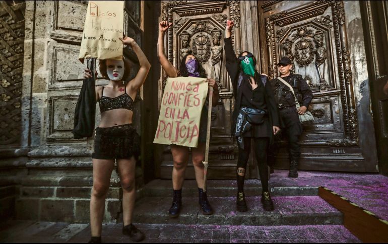 Se solidarizan por violencia contra las mujeres (Jalisco)