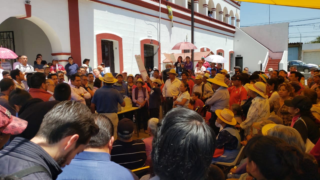 Rechazan construcción de colector en Juan C. Bonilla (Puebla)