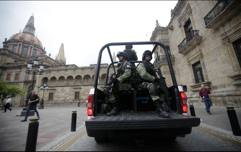 Arriban 400 militares más para reforzar seguridad en metrópoli (Jalisco)
