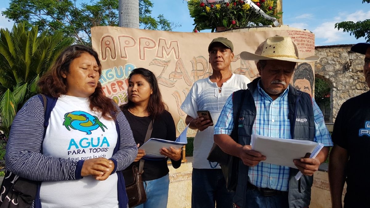 Activistas reiteran rechazo a la termoeléctrica de Huexca (Morelos)