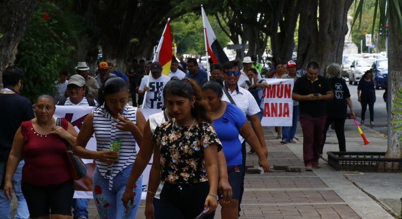 Protestan por Homún