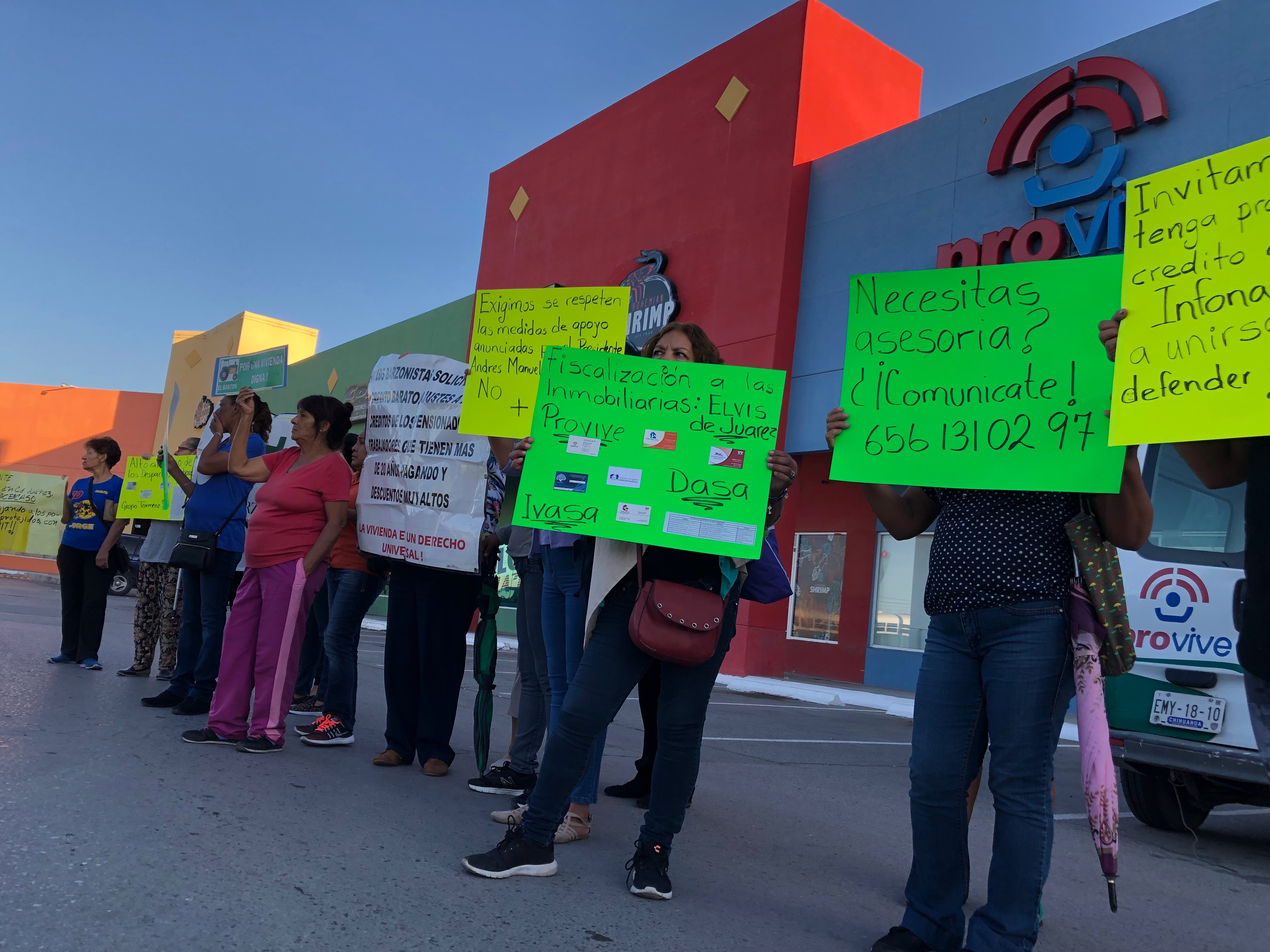 Despojos de viviendas desatan protesta contra inmobiliaria (Chihuahua)