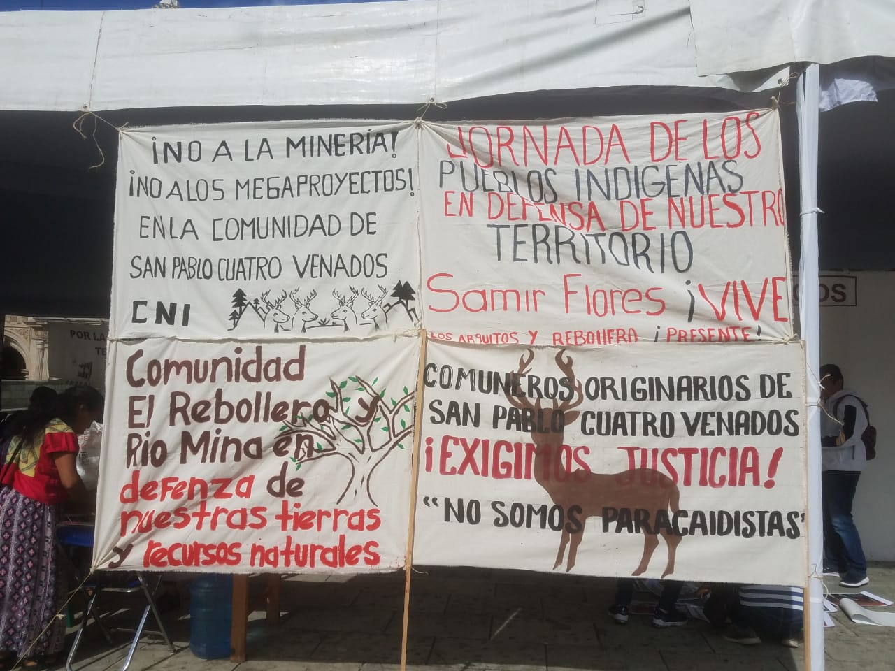 Comuneros de San Pablo Cuatro Venados, Oaxaca, llaman a defender las tierras y advierten sobre posibles agresiones por parte de los tres niveles de gobierno