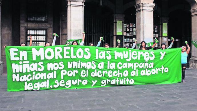 Exigen mujeres derecho al aborto en Morelos