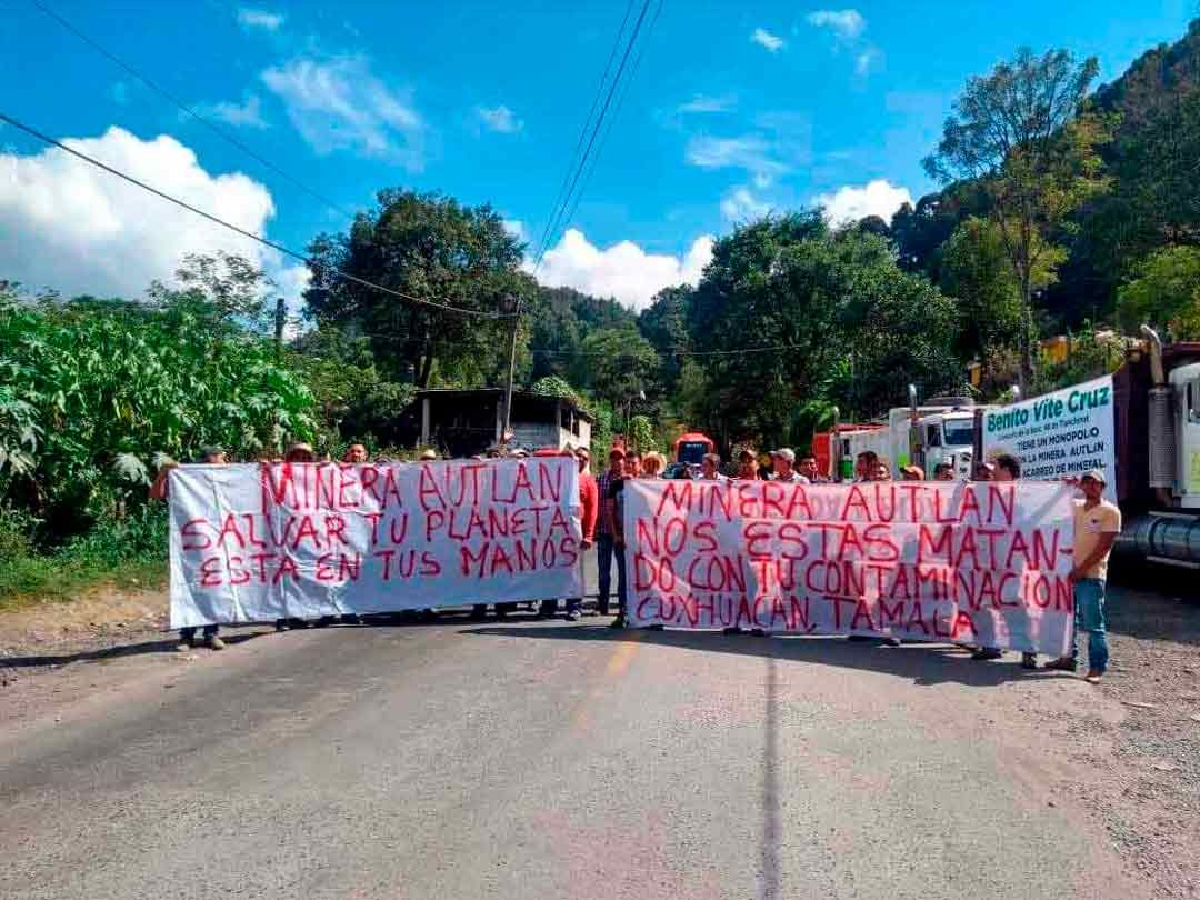 Minera Autlán enferma a habitantes de la Sierra (Hidalgo)