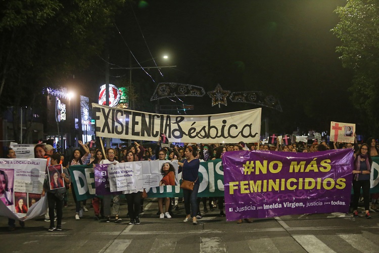Marchan contra la violencia machista  (Jalisco)