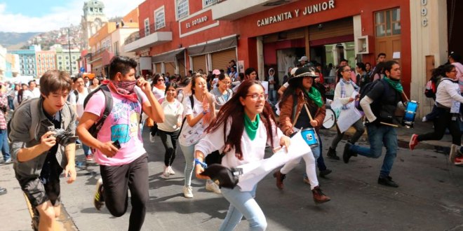 Universitarios alzan la voz contra inseguridad en Hidalgo
