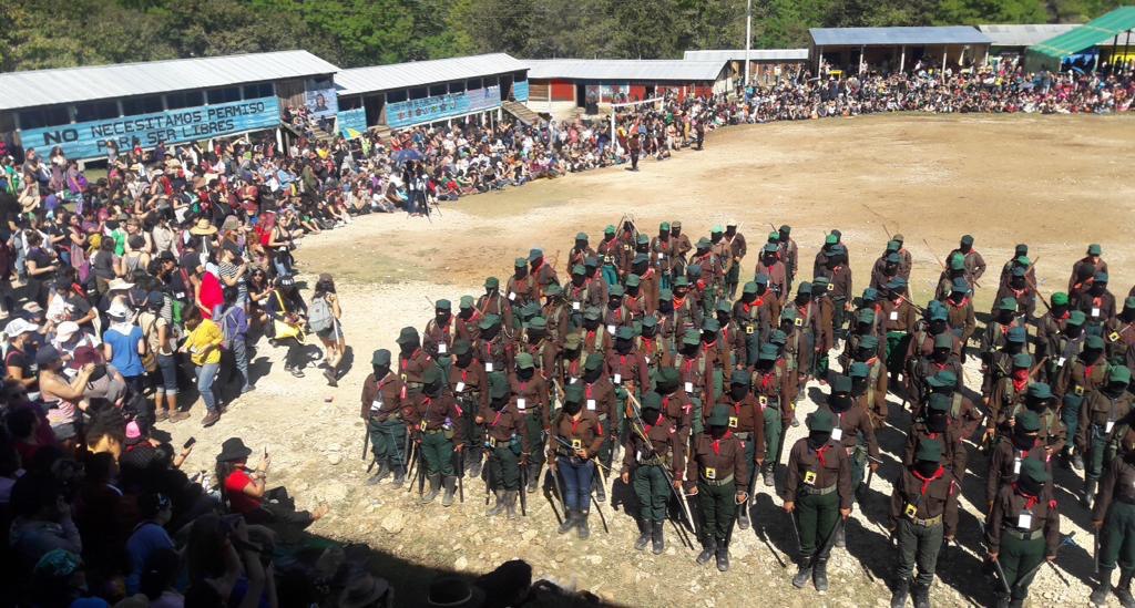 Palabras de las mujeres zapatistas en la inauguración del Segundo Encuentro Internacional de Mujeres que luchan