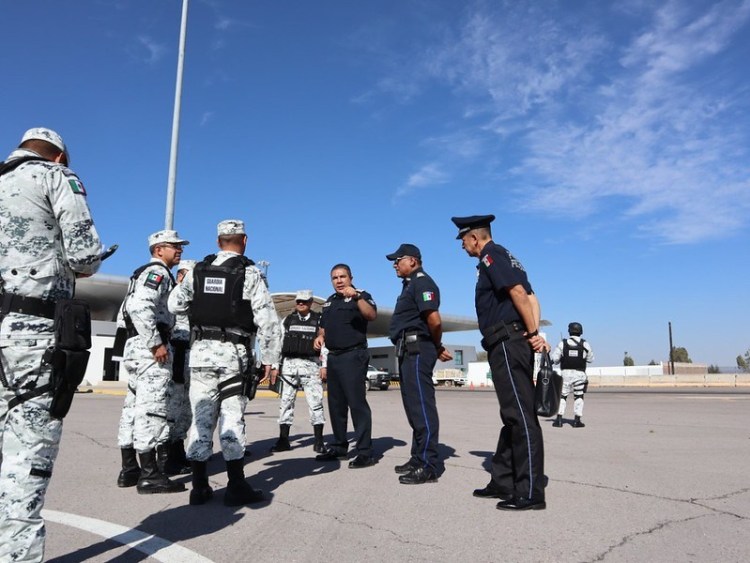 ENTREGAN INSTALACIONES PARA LA GUARDIA NACIONAL EN LA PUERTA DE ACCESO NORTE DE AGUASCALIENTES