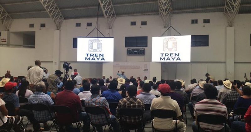 Las consultas indígenas del Tren Maya incumplen con el convenio de la OIT, acusa organización