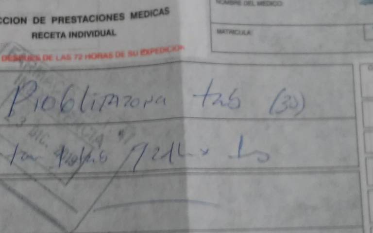 IMSS en San Luis Potosí se habría quedado sin medicamento