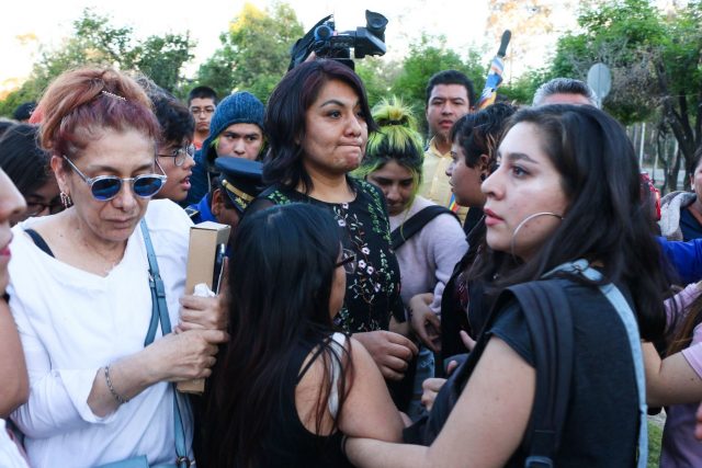 Detienen de forma arbitraria a activista feminista por mediar conflicto en prepa 9 de la UNAM (Ciudad de México)