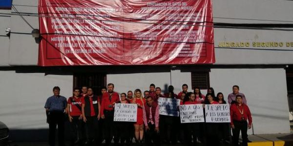 Se manifiesta Juzgado Segundo de Nayarit por jornadas laborales inhumanas