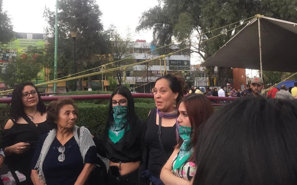 Protestan contra el manejo amarillista del caso Ingrid Escamilla (Estado de México)