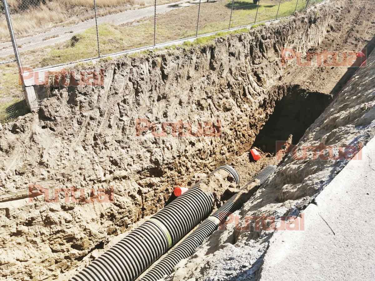 Obra en Zacatepec, viola la recomendación de CNDH  (Puebla)