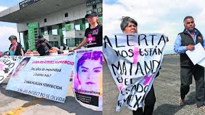 Familiares de víctimas de feminicidios buscan costear memoriales para que sigan en Edomex