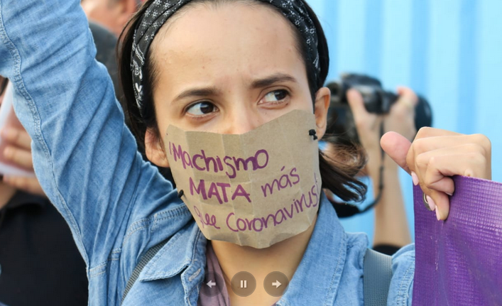 Mujeres toman las calles de Cancún: Protestan cientos para visibilizar que existe una desigualdad real entre hombres y mujeres