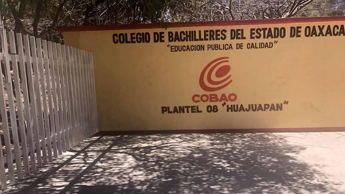 Cero tolerancia a acosadores en COBAO 08 (Oaxaca)