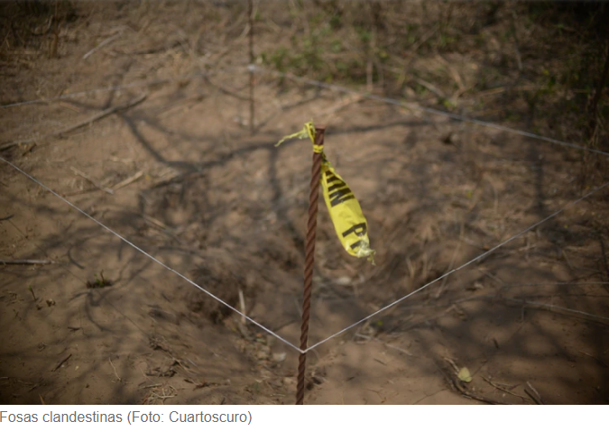 Hallaron cuatro fosas clandestinas en la narcofrontera de Tamaulipas