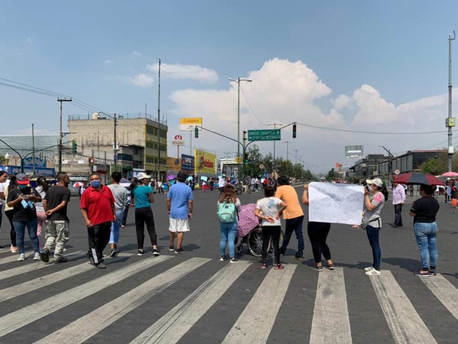 Bloquean Ermita por falta de agua desde hace tres meses (Ciudad de México)