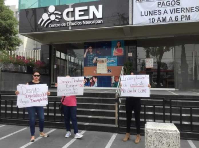 PROFESORES DEL CEN DE NAUCALPAN DENUNCIAN DESPIDOS INJUSTIFICADOS (Estado de México)