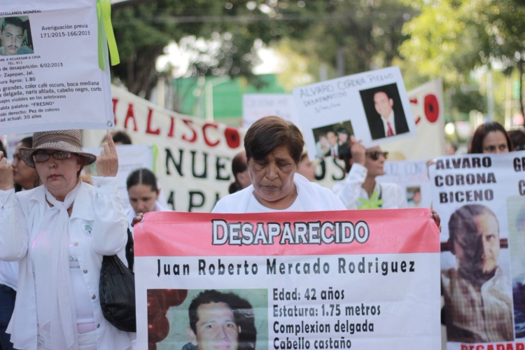 Ejecutivo, sin interés en los desaparecidos (Jalisco)