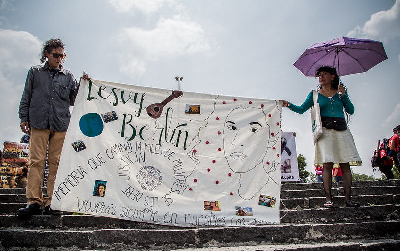 Tercer aniversario luctuoso de Lesvy y no hay sentencia definitiva (Ciudad de México)